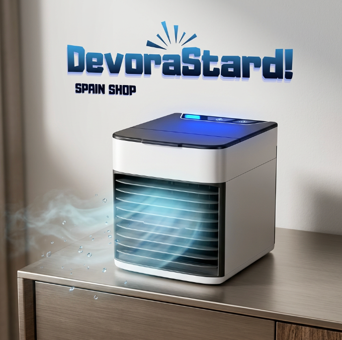 Mini climatizador portátil